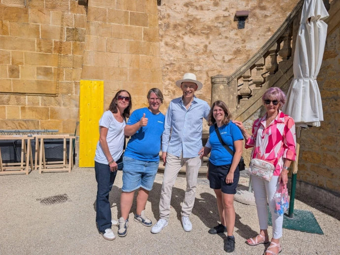 Photo avec Mirko 